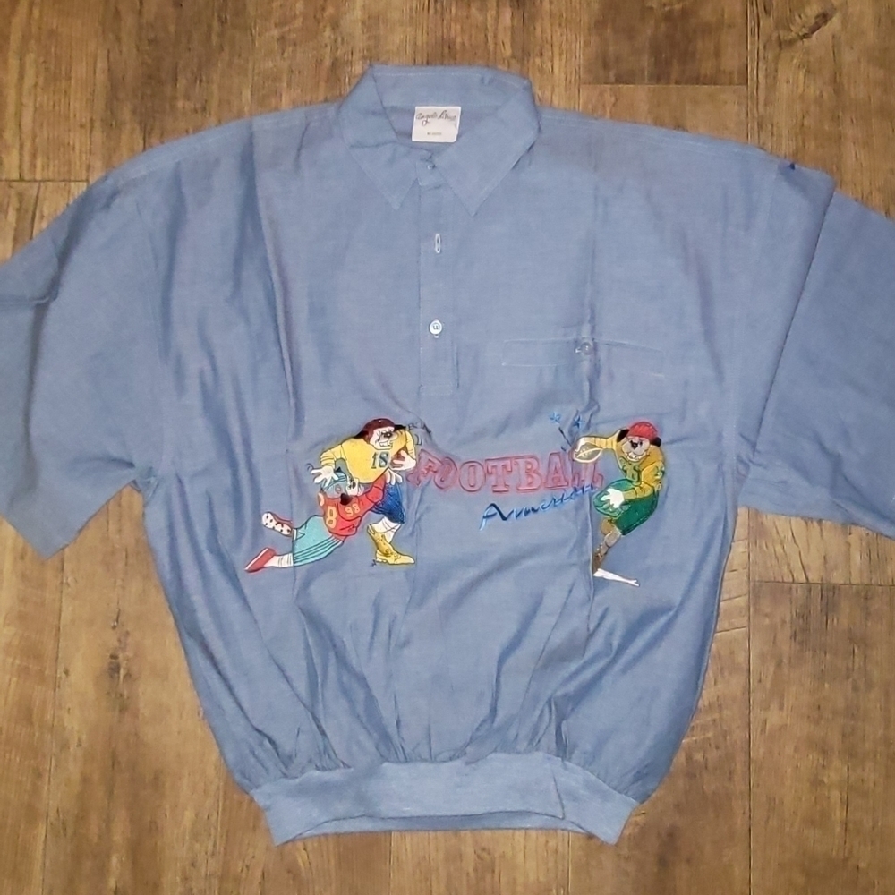 Angelo Litrico Embroidered Football America Shirt